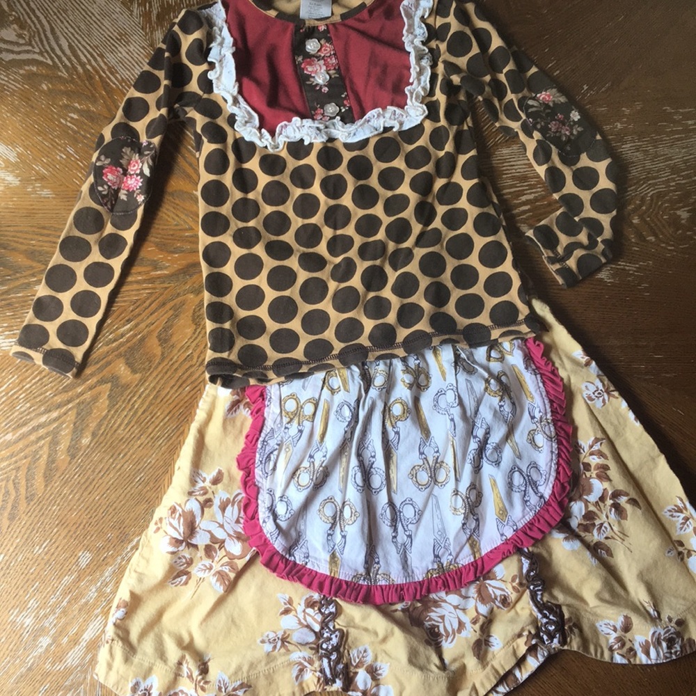 Fall Persnickety Outfit. Size 8
